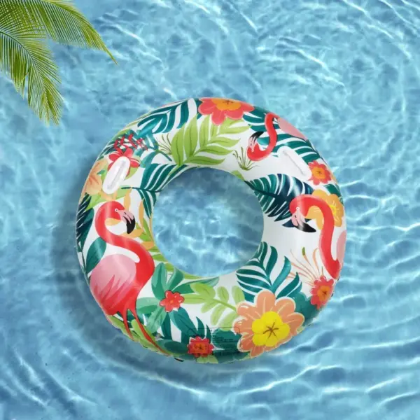 FlamingoLeaf Swim Ring - Image 2